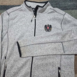 Austrian Coat Of Arms Men’s Gray Jacket 3XL